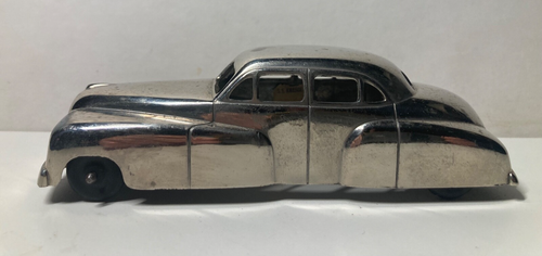 RALSTOY 1950'S SILVER SEDAN Split Windshield DIECAST TOY Made In USA - Picture 2 of 7