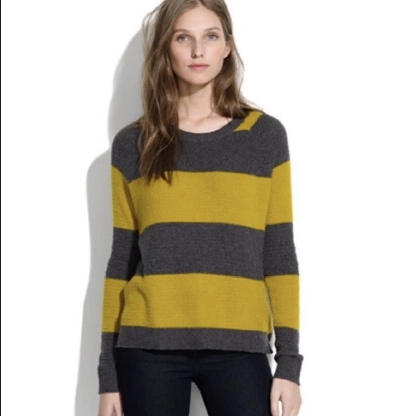 Madewell mustard sweater sale