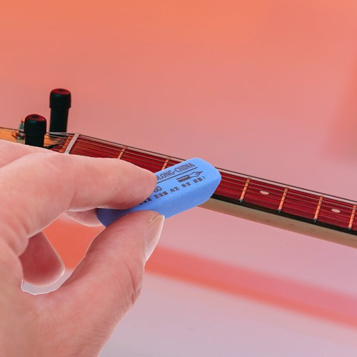 10 Stck. Langlebige Bundradierer Gitarrensaiten Bund Polieren Reiniger Zufälliger Stil - Bild 7 von 12