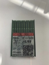 Groz-Beckert 10, 135x17, DPx17 Sewing Machine Needles