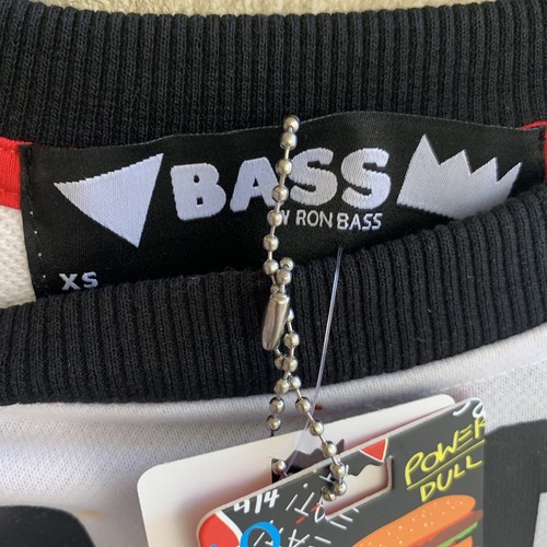 RARE NWT Bass By RON BASS Mens XS Streetwear Made By God Sweatshirt Retro - Picture 6 of 10