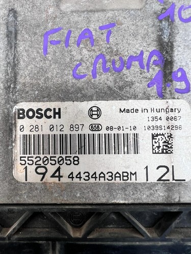 CENTRALINA MOTORE PER FIAT Croma 3° Serie 0281012897 Diesel 1.9 (07>) - Foto 6 di 8