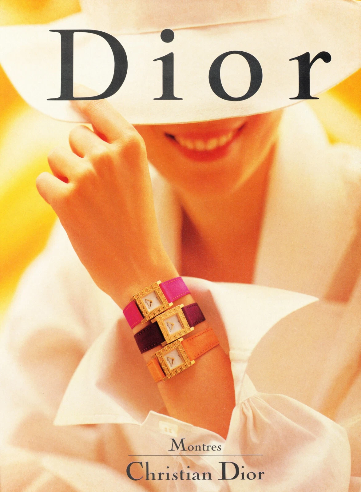 Publicité promo DIOR WATCH MAGAZINE #02 ORIGINALE 1998 