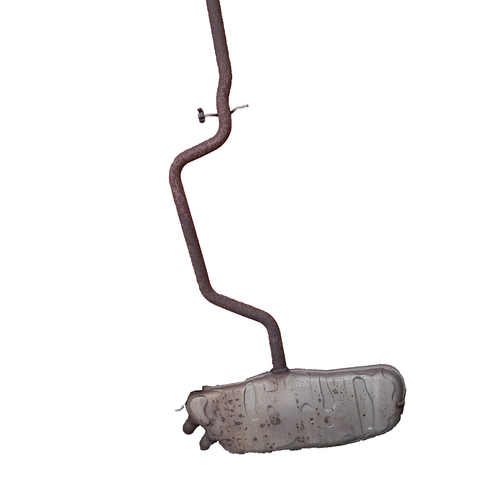 Volkswagen Golf 5 Plus 1,9 TDI Endschalldämpfer Auspuff Hinten+Rohr 1K0253611M - Bild 1 von 10