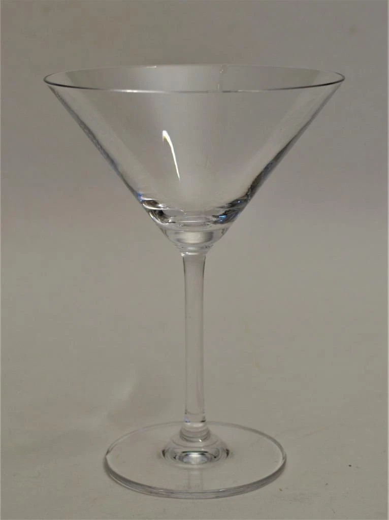 MARQUIS WATERFORD Clear Non Optic Crystal 6 1/4 Martini Glass