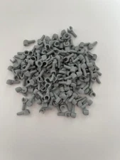 Lego Lot of 100 Light Bluish Grey colored mini figure hands
