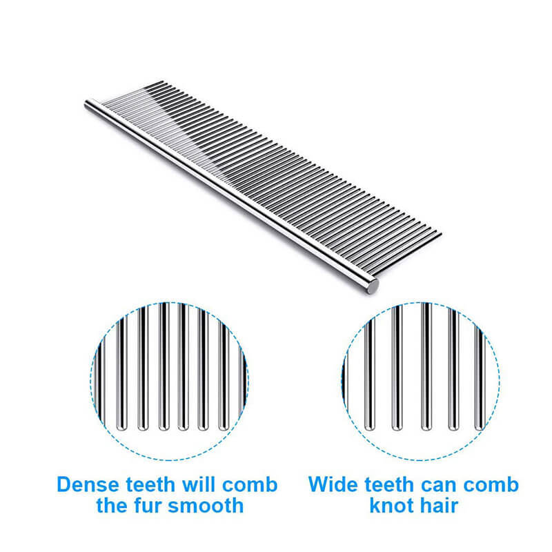 Belewe Flea Comb&Pet Grooming Comb, Hair Brush - Picture 2 of 6