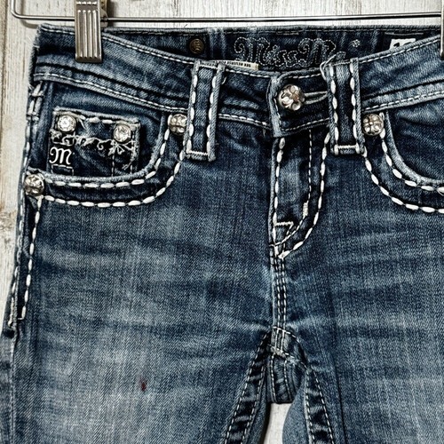 Miss Me Girls Bootcut Jeans size 10 - Picture 3 of 7