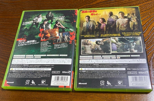 Xbox 360 LEFT 4 DEAD 1 & 2 Japanese version set of 2 w/Manuals Tested NTSC-J - Picture 2 of 6
