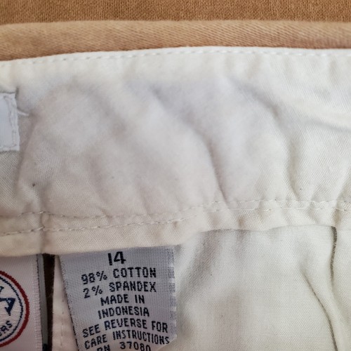 Carolina Blues Women's Size 14 Stretch Bootcut Khaki Brown Jeans Pants - Picture 6 of 11