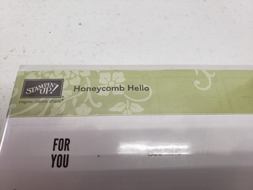 Stampin Up! Honeycomb Hello Briefmarken 134078 - Bild 2 von 4