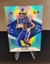 Panini 2021 Phoenix - Tutu Atwell #119 - Rookie Teal - LA Rams /150
