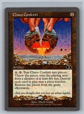 Magic The Gathering Unglued Chaos Confetti #72/94 MTG TCG CCG