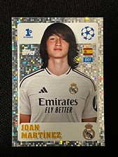 TOPPS UEFA 2024/2025 ROOKIE FIRST STICKER JOAN MARTINEZ REAL MADRID # 235