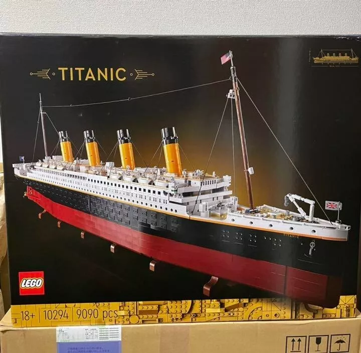 LEGO Titanic Building Set - 9090 Pieces (10294) New in hand RARE AWESOME ‼️  673419340335