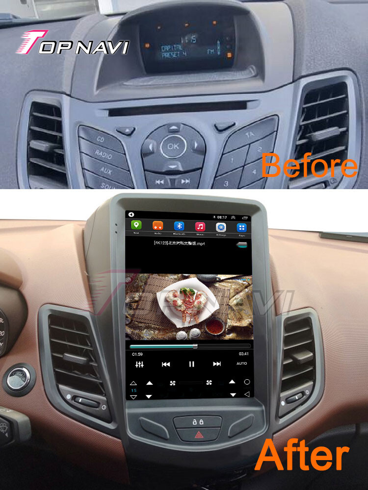 Car Media Player for Ford Fiesta 2009 2010 2011 2012 2013 2014