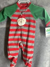 CHILD OF MINE by Carter's Santa CHRISTMAS SLEEPER newborn INFANT WEAR