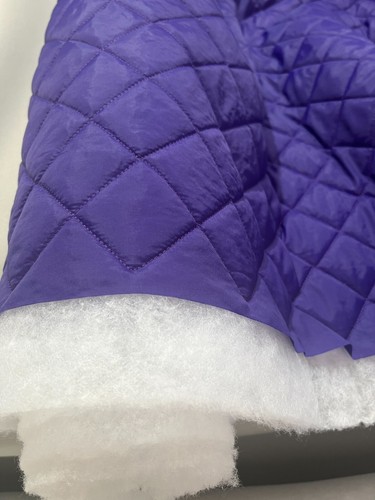 GESTEPPTER STOFF Futter Diamant Design weiches Kleid Polstermaterial Kleidung - Bild 52 von 56