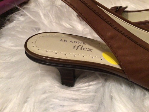 AK Anne Klein iflex Tobin braun Leder Größe 8,5 M neu - Bild 5 von 7
