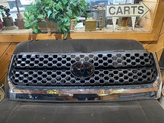 Fits 2018-2020 Toyota Tundra W/ Front Sensor TSS Stainless Chrome