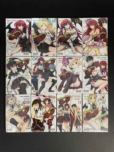 High School DxD Manga Volumes 1-11 + Secret Contract Brand New English Explicit - Picture 4 of 4