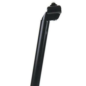 EVO-Alloy-Bicycle-Seatpost-w-Clamp-31-6mm-x-400-20mm-Offset-Black