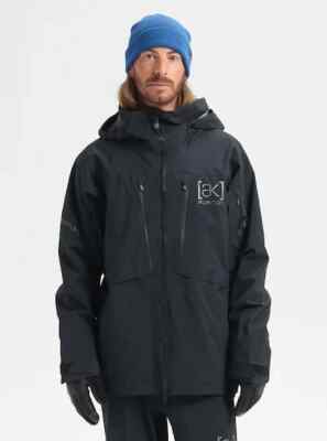 Men's Burton [ak] Hover GORE‑TEX PRO 3L Jacket, black, size