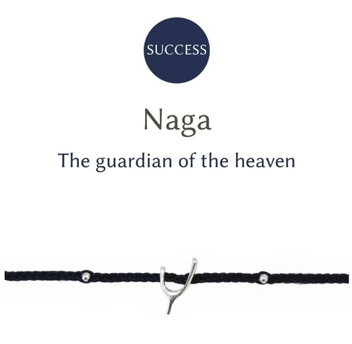RAVIPA Naga the guardian of the heaven Navy Wishbone - Picture 1 of 4