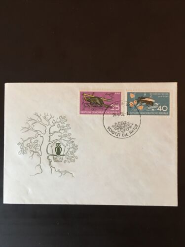 FDC / Ersttagsbrief ; Schützt die Natur ; Berlin 26.06.1959 Mi. DDR 691 692