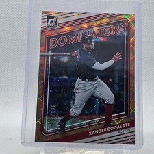 2022 Panini Donruss Baseball Xander Bogaerts Bronze  Dominators /999