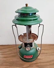 Vintage 1970's Dual Mantel Coleman Lantern Model  (Parts Only)