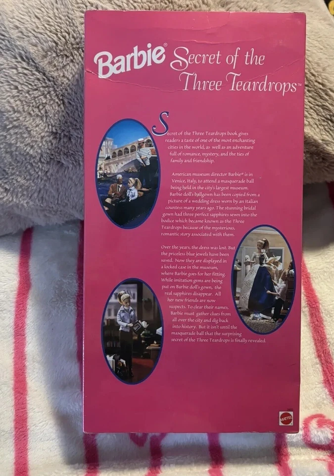 ¡NUEVO EN CAJA! MUÑECA BARBIE SECRET OF THE THREE TEARDROPS 1999 EXCLUSIVA DE GROLIER Foto 3 de 4