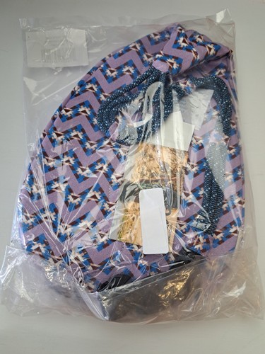 KAVU Mini Rope Bag Cotton Crossbody Sling - Jewel Chevron - Picture 2 of 6