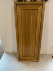 SOLID FRENCH OAK KITCHEN DOOR 300 X 720 HIGH    STOCK DZ291