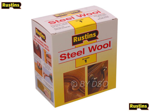 Rustins Oil Free Steel Wire Wool Grade 0 1 2 Ideal for Paint Polish Rust Removal - Picture 7 of 9