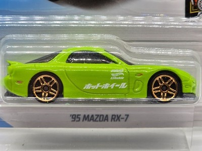 2018 HOT WHEELS 95 MAZDA RX-7 4/10 NIGHTBURNERZ 141/365 GREEN | eBay