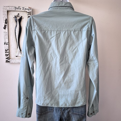 Women’s The North Face Summit Series Blue Shirt Jacket Size S - Picture 4 of 9