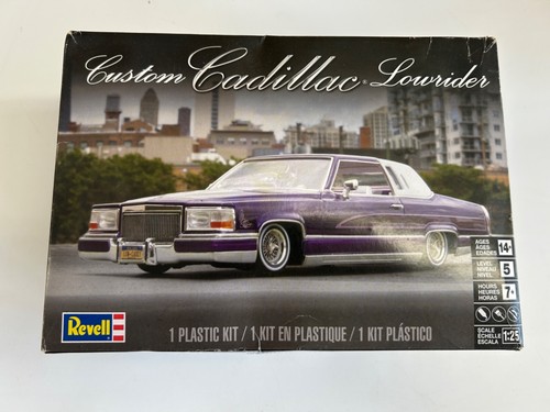 Revell Maßstab 1:25 Custom Cadillac Lowrider Modellauto - 85-4438 OPEN BOX