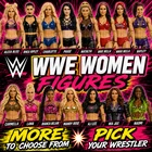 WWE Basic Women Action Figure Mattel Flair Lynch Bayley Bliss Bella Banks Ripley