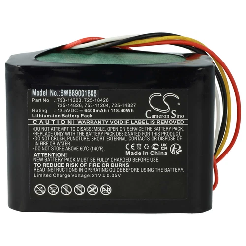 Akku für Cub Cadet XR5 2000 1000 1000 2021 6400mAh 18,5V