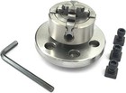 Small Chucks for 3" & 4" Inch Rotary tables with Steel Back Plate