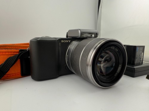 Sony Alpha NEX-3 Wechselobjektiv 18-55mm HD Digitalkamera mit Zubehör
