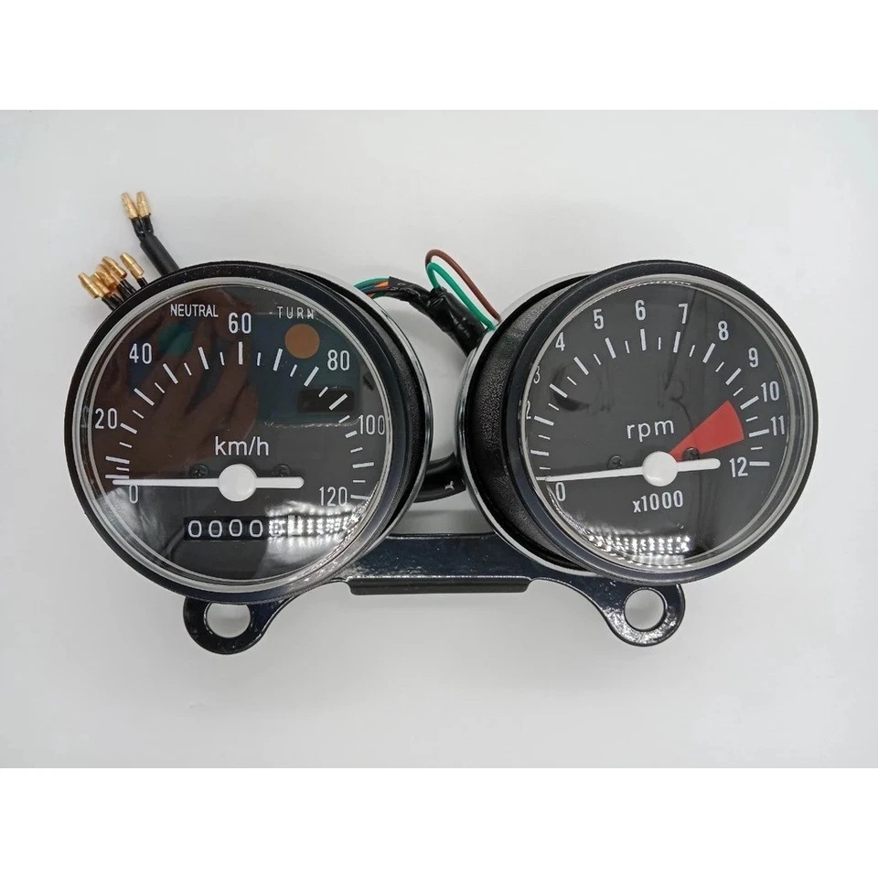 Medidor de velocímetro y tacómetro para Honda CB125S CL125S SL125 SL175 XL125 XL175 Foto 3 de 4
