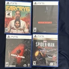 Lot of 4 Sony Playstation 5 Video Games