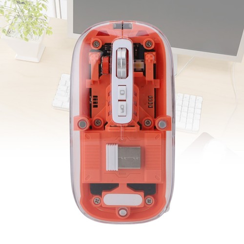 Transparente Maus 2 4 G BT1 BT2 Wireless -Maus Tragbar Für Tablet - Bild 8 von 24