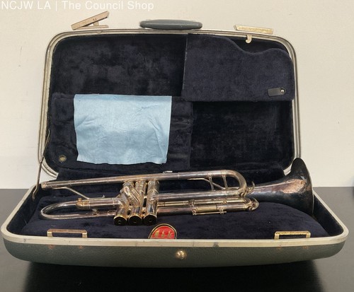Vintage Zephyr Trombone w/ Conn Case and Original Microfiber Cloth