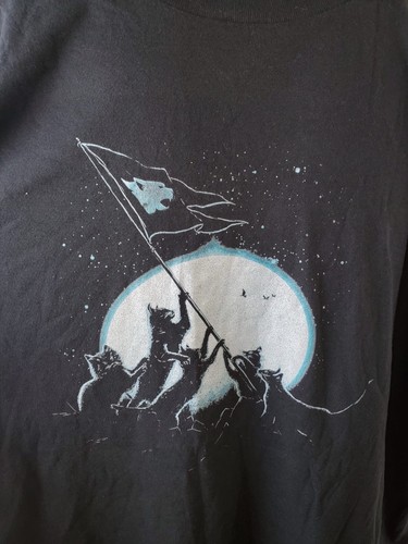 Threadless Freedom Cats Essential T-Shirt Gr. XL Rundhals schwarz - Bild 5 von 6