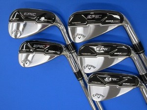 Callaway EPIC MAX FASTアイアンセット5本（７〜ＡＷ） Callaway EPIC MAX FAST Iron Set 7-PW, AW (Flex R) Speeder