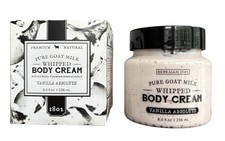 Beekman 1802 Pure Goat Milk Whipped Body Cream Vanilla Absolute 8oz New Sealed