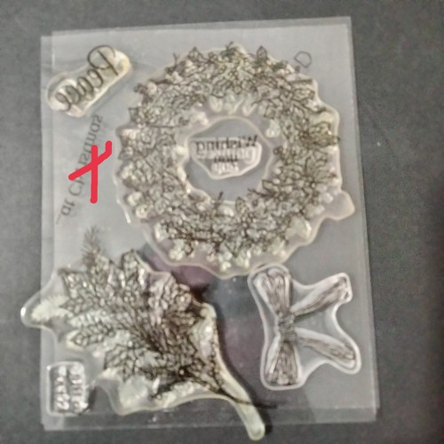 Juego de sellos Stampin' Up PEACEFUL WREATH FALTA 1 sello 139794 - Imagen 5 de 5